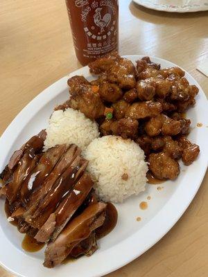 Chicken Teriyaki & Orange Chicken!