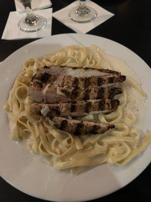 Grilled Chicken Alfredo