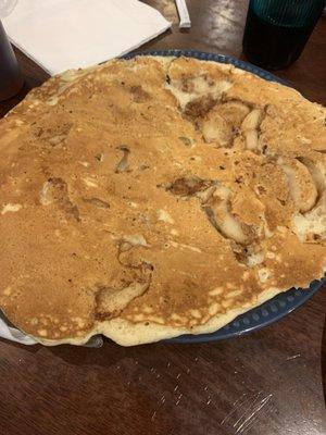 Apple & Cinnamon pancake.