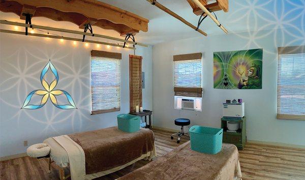 Our brand new beautiful Ashiatsu Massage studio in Paia, Maui!