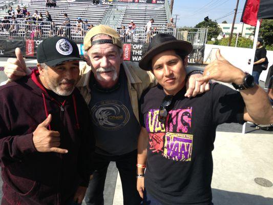 HANG-TIME WITH STEVIE AND CHRISTIAN. VANS SKATEPARK HUNTINGTON BEACH, CA.