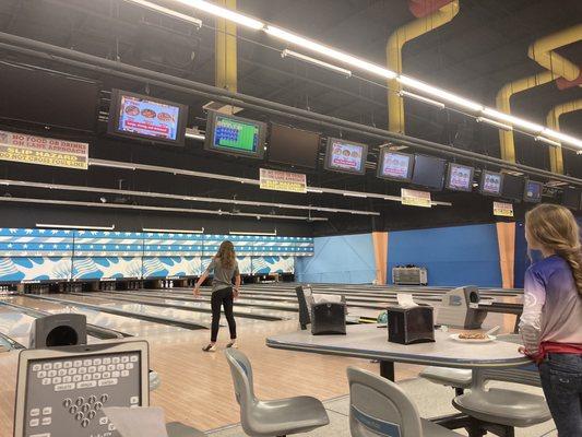 Inside - Bowling Lanes