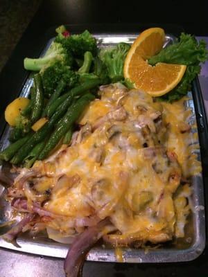 Smothered chicken