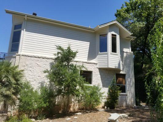 New Roof and Siding, With paint Job