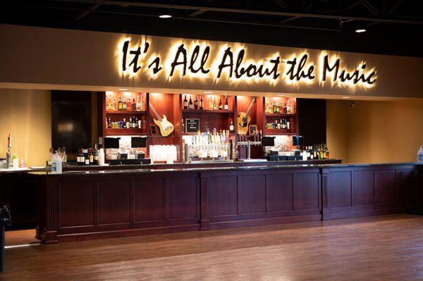 The Tupelo Music Hall bar