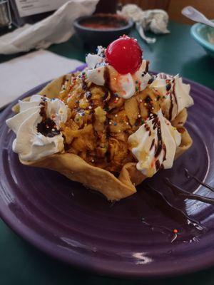 Fried ice cream