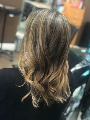 Ombré blonde