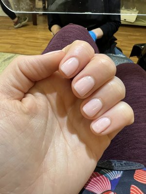 Fresh Essie gel mani