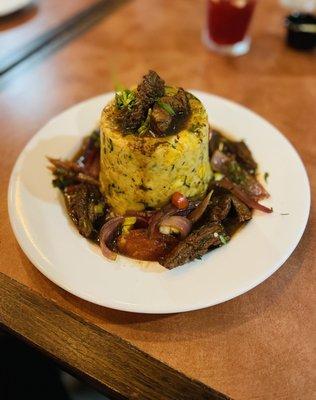 Filet Mignon Mofongo!