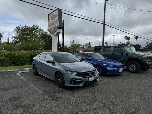 2021 Honda Civic Sport body repair