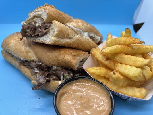 Philly cheese steak