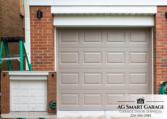 Garage Door Installation Before/After CHI