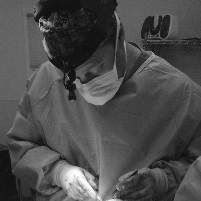 Scott Sattler MD in the operating room