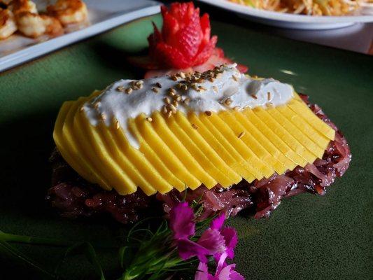 Mango sticky rice