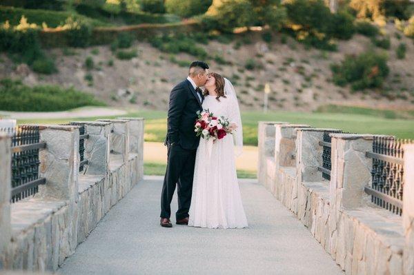 My own wedding. The tux, me and my wife