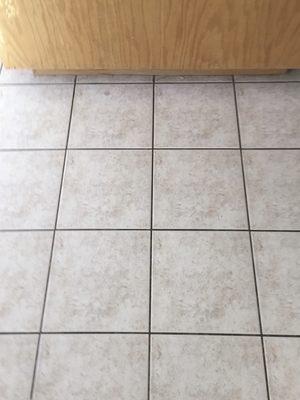 Before COIT cleans this Tile & Grout