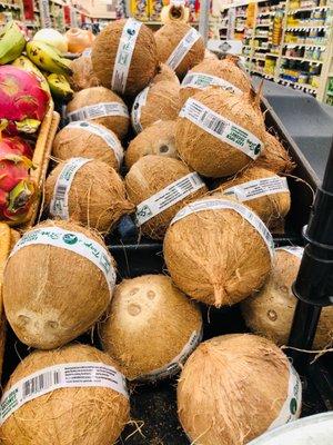 I may be a nut, but I'm No coconut! (Any one else notice they have faces?)