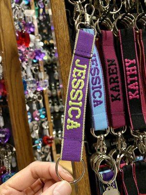 Personalized key chains