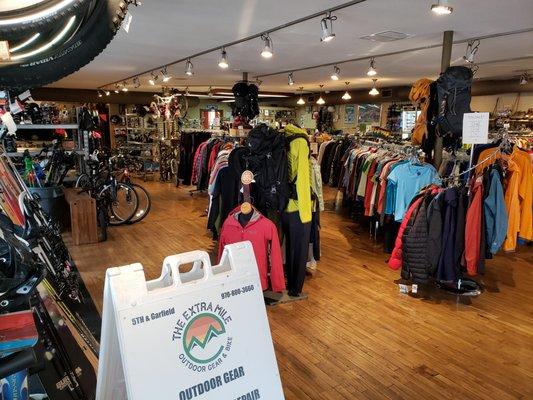 The Extra Mile Outdoor Gear & Bike