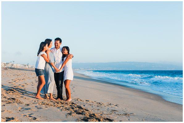 Family beach session