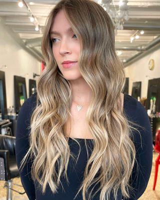 Natural balayage