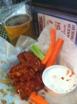 Veggie wings rock