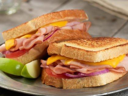 Grilled Ham and Cheese Sandwich