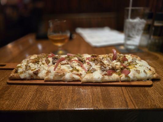 Pesto Chicken Flatbread