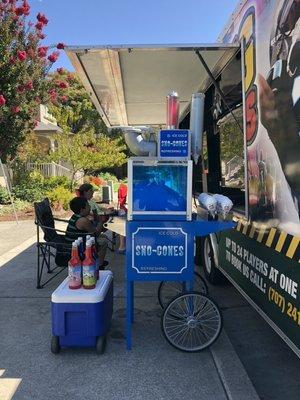 Add our snow cone machine to any party