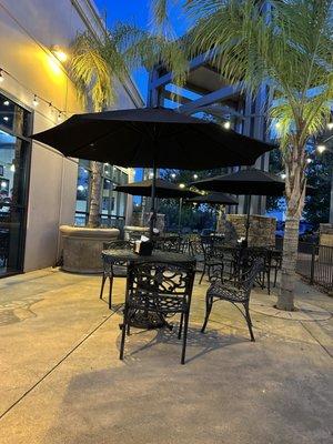 Outdoor patio