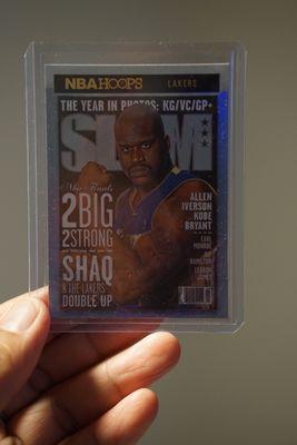 NBA hoops 2020/2021 SLAM inserts SHAQ *8/1/2021