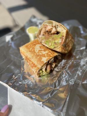 Crispy super burrito