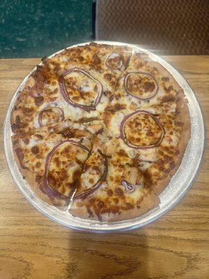 BBQ pizza