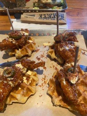 Chicken and waffled