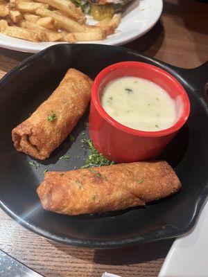 Philly egg rolls