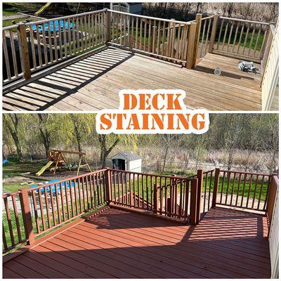 Deck Staining