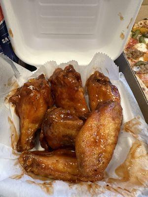 Sticky fingers wings