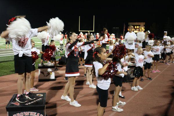 Our Lower School Cheer Clinic