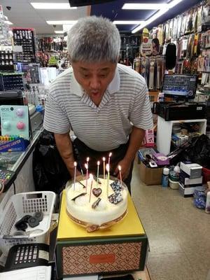 Happy Birthday Mr. Kim!