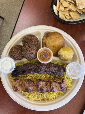 Chef Abdul's Combo Plate