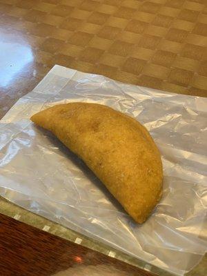 Beef Empanada (~$2).