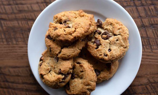 Chocolate Chip Cookies (available gluten-free by request)