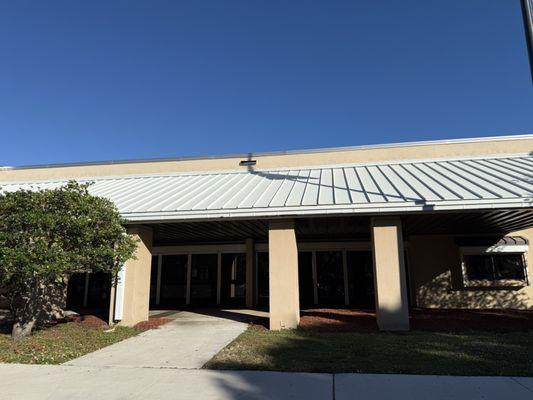 Front of Post Office