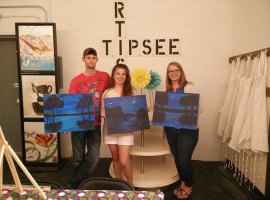 Had a blast. Completely recommend going for a fun night out. Don't worry they can make anyone have a good painting.