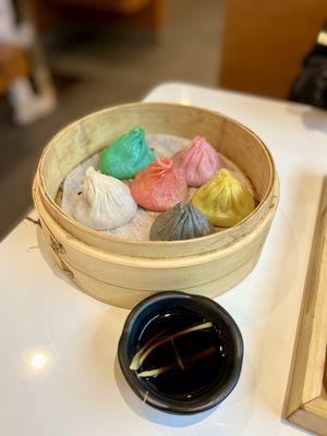 Lucky Six Soup Dumplings ($9) - they are not different flavors! cry