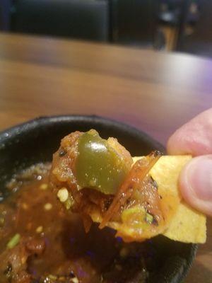 Look at this salsa. Amazing.