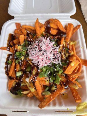 Sweet potato curry fries