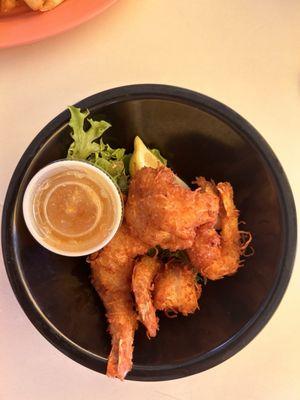 Appetizer fried coconut shrimp-10/10