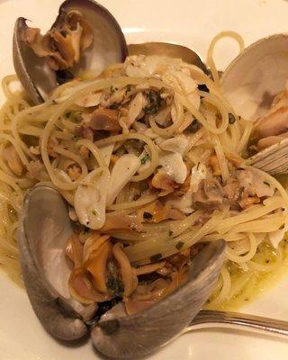 Linguine & Clam Sauce is amazing