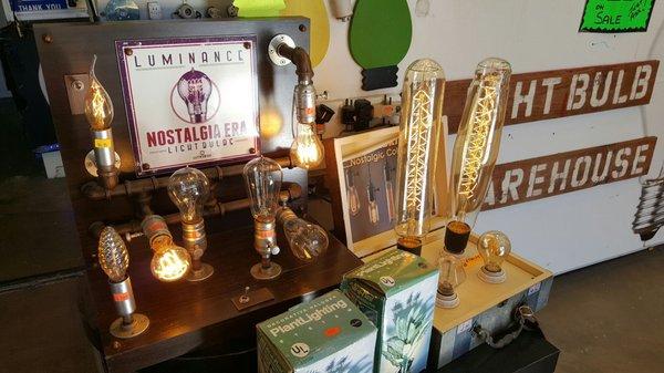 Very nostalgic light bulbs...and they're LED!!!